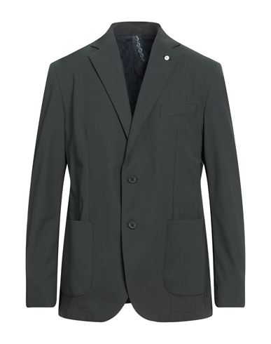 L.b.m. 1911 L. B.m. 1911 Man Suit Jacket Dark Green Size 44