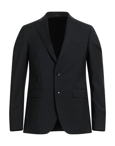 Angelo Nardelli Man Suit Jacket Black Size 38 Virgin Wool