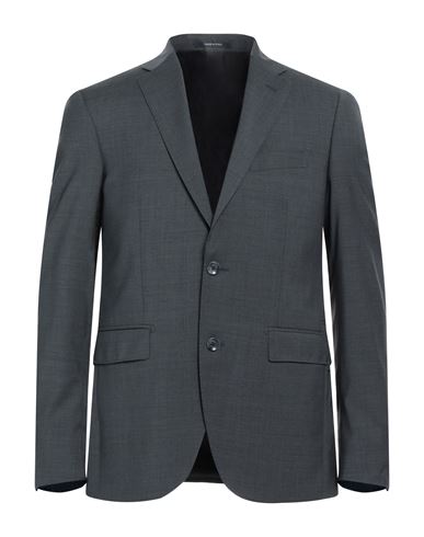 Angelo Nardelli Man Suit Jacket Grey Size 40 Virgin Wool