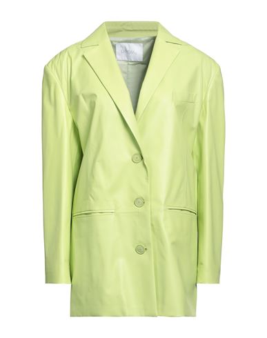 Drome Woman Suit Jacket Light Green Size S Lambskin