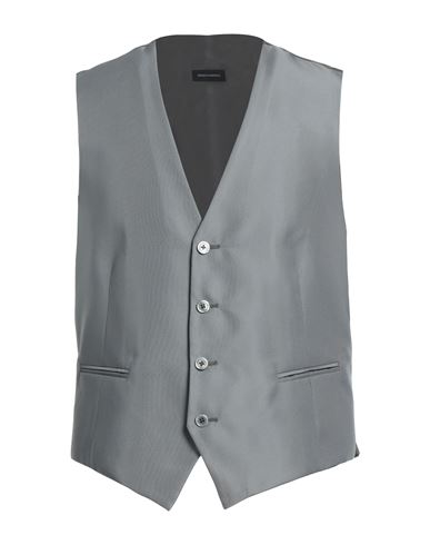 Angelo Nardelli Man Vest Grey Size 42 Polyester