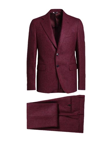 Brian Dales Man Suit Garnet Size 44 Wool In Red