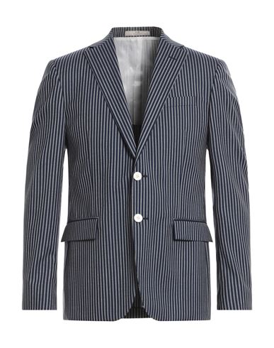 Cc Collection Corneliani Man Suit Jacket Navy Blue Size 38 Virgin Wool