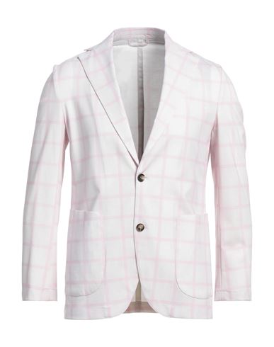 Giampaolo Man Blazer Pink Size 36 Viscose, Polyamide, Elastane