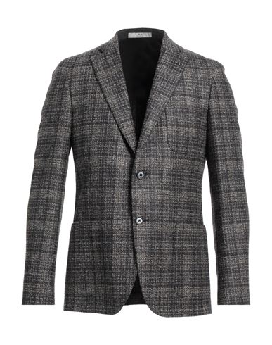 Cc Collection Corneliani Man Blazer Dark Brown Size 40 Wool, Polyester