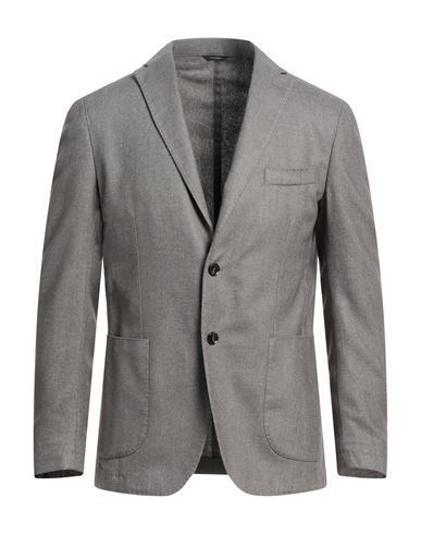 Tombolini Man Blazer Dove Grey Size 48 Cashmere, Polyester