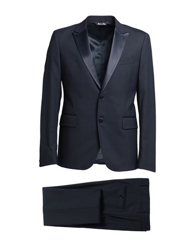 Brian Dales Man Suit Midnight Blue Size 44 Polyester, Wool, Elastane