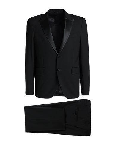 Brian Dales Man Suit Black Size 36 Polyester, Wool, Elastane