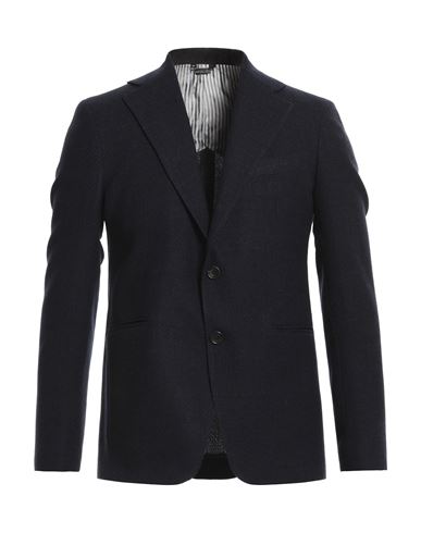 Brian Dales Man Suit Jacket Midnight Blue Size 44 Wool