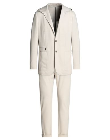 Canali Man Suit Light Grey Size 36 Wool, Polyamide