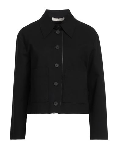 Liviana Conti Woman Suit Jacket Black Size 8 Viscose, Polyamide, Elastane In Black