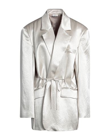 Yuzefi Woman Suit Jacket Ivory Size S Acetate In White