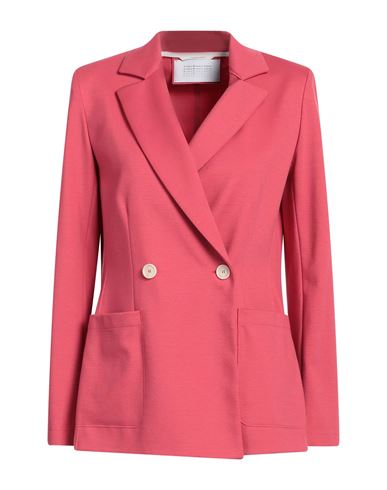 Harris Wharf London Woman Suit Jacket Coral Size 6 Viscose, Polyamide, Elastane In Red