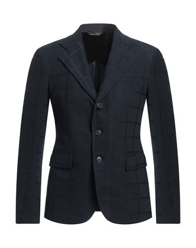 Brian Dales Man Suit Jacket Midnight Blue Size 42 Cotton
