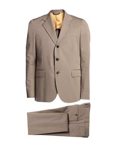 Brian Dales Man Suit Beige Size 42 Wool, Cotton