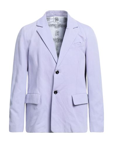 Life Sux Man Blazer Lilac Size M Cotton In Purple