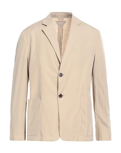 Prada Man Suit Jacket Beige Size 34 Cotton
