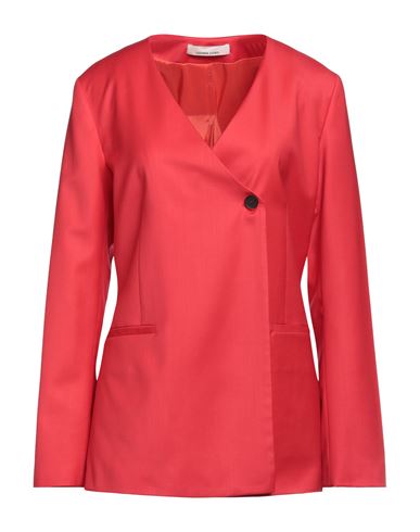 Liviana Conti Woman Blazer Red Size 6 Wool, Elastane, Polyester