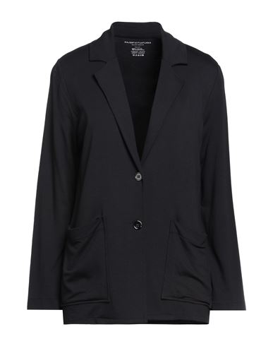 Majestic Filatures Woman Blazer Midnight Blue Size 1 Viscose, Elastane