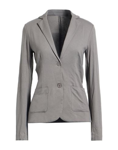 Majestic Filatures Woman Blazer Charcoal Size 1 Viscose, Elastane In Gray