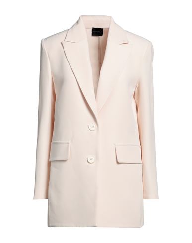 MATERICA MATERICA WOMAN SUIT JACKET LIGHT PINK SIZE 8 POLYESTER, ELASTANE