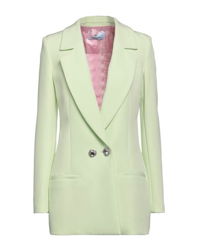 Chiara Ferragni Woman Blazer Light Green Size 8 Polyester, Elastane, Viscose
