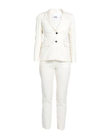 Mauro Grifoni Grifoni Woman Suit White Size 8 Cotton, Elastane