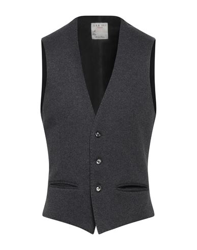 L.b.m 1911 L. B.m. 1911 Man Vest Lead Size 38 Cotton, Nylon, Elastane In Grey