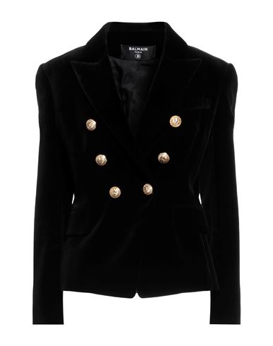 Balmain Woman Suit Jacket Black Size 8 Wool