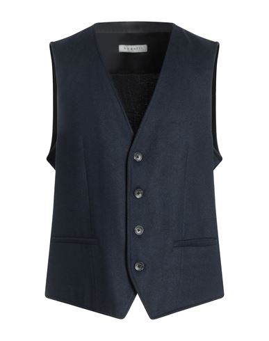 Bugatti Man Tailored Vest Midnight Blue Size 40 Viscose, Polyester, Cotton, Elastane