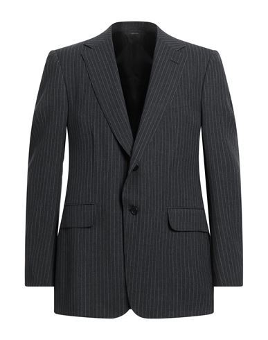 Dunhill Man Suit Jacket Lead Size 48 Wool In Grey