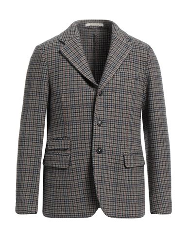 Massimo Alba Man Suit Jacket Dove Grey Size 44 Cotton