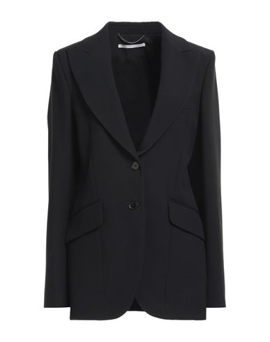 Stella Mccartney Woman Blazer Black Size 6-8 Polyester, Wool, Elastane