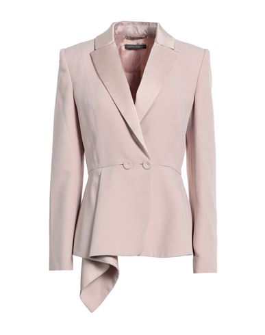 Alberta Ferretti Woman Blazer Blush Size 4 Acetate, Viscose In Pink