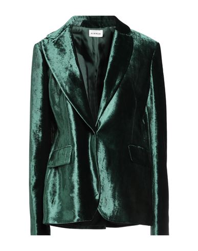P.a.r.o.s.h P. A.r. O.s. H. Woman Blazer Emerald Green Size S Viscose, Silk