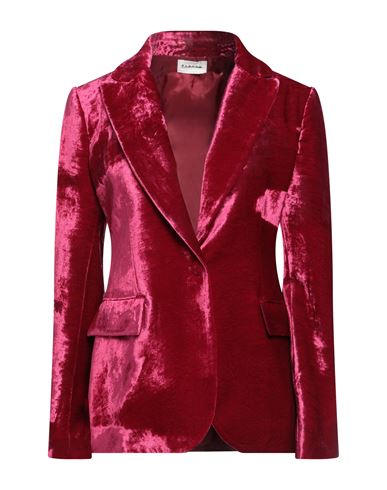 P.a.r.o.s.h P. A.r. O.s. H. Woman Suit Jacket Fuchsia Size Xs Viscose, Silk In Pink