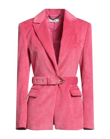 Shop Jijil Woman Blazer Magenta Size 8 Polyester, Polyamide, Elastane