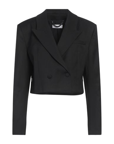 Shop Jijil Woman Blazer Black Size 8 Polyester, Viscose, Elastane
