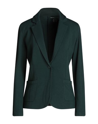 Majestic Filatures Woman Suit Jacket Dark Green Size 1 Viscose, Elastane