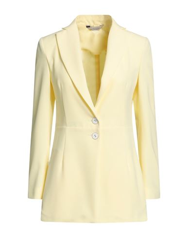 L'autre Chose L' Autre Chose Woman Suit Jacket Yellow Size 4 Polyester