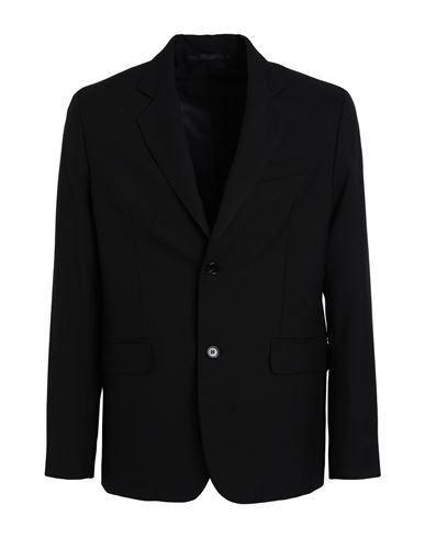 Arket Man Suit Jacket Black Size 44 Wool