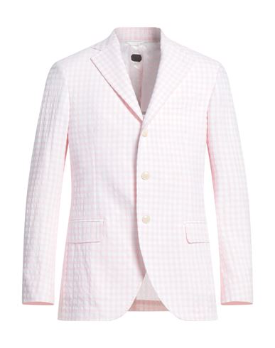 Shop Mp Massimo Piombo Man Blazer Light Pink Size 38 Cotton, Polyester, Viscose, Acetate