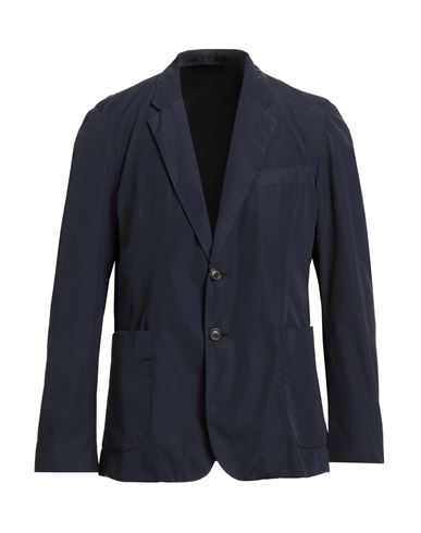 Mauro Grifoni Man Suit Jacket Midnight Blue Size 42 Cotton