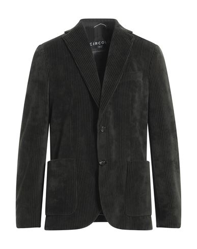 Circolo 1901 Man Suit Jacket Military Green Size 46 Cotton, Polyester