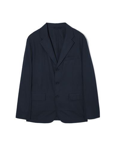 Cos Man Suit Jacket Midnight Blue Size 44 Cotton