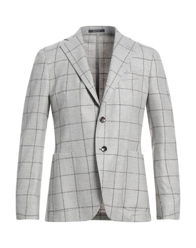 Angelo Nardelli Man Suit Jacket Grey Size 42 Virgin Wool, Cashmere