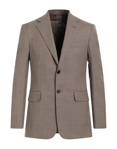 DUNHILL DUNHILL MAN BLAZER CAMEL SIZE 42 WOOL