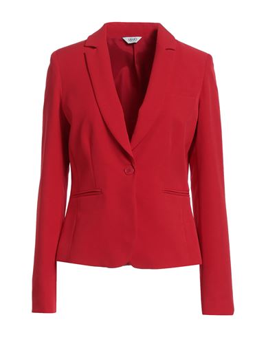 Liu •jo Woman Blazer Red Size 6 Polyester, Elastane