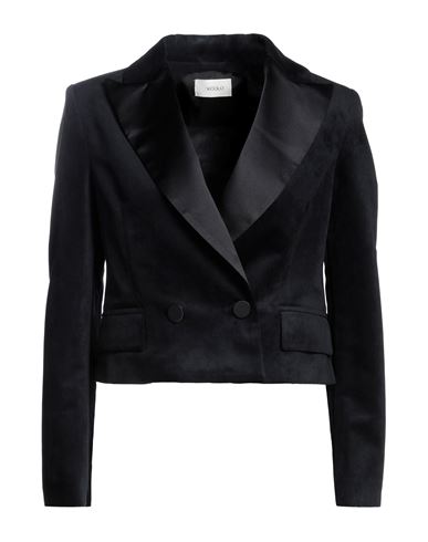 Vicolo Woman Suit Jacket Black Size L Polyester