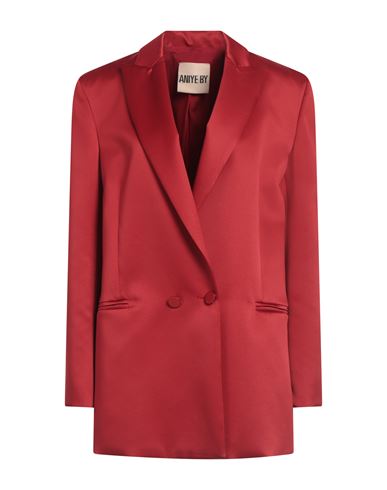 Aniye By Woman Blazer Red Size 6 Polyester, Elastane